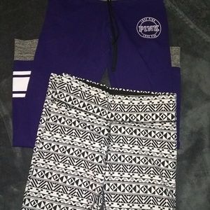 Vs Pink leggings lot